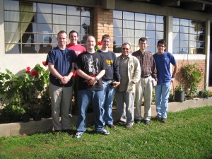 Fr. Mike with 2007 Mission Group